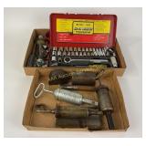 Powermaster 40 pc. Socket set, hydraulic guns,