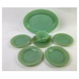 Jadeite Fire-King Oven Ware Tableware Pieces