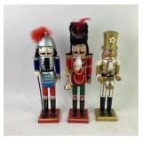Decorative Wooden Nutcracker Figures in Various Un