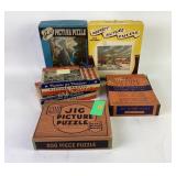 Jigsaw Puzzles Featuring Various Themes and Manufa