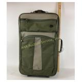 American Tourister Green Wheeled Luggage With Matc