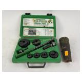 Greenlee slug buster knockout punch set with