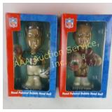 NFL Bobblehead Dolls Featuring Dan Marino and Stev