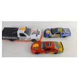 Die-Cast NASCAR Vehicles With Western Auto, Califo