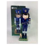 Policeman Nutcracker with Original Box