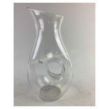 Bormioli Rocco Clear Glass Pitcher with Circular H