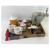 McDonalds Anchor Hocking Mugs, Dolphins, Gnome