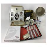 Black Angus knife set, Ceramic Plate, Photo Frames