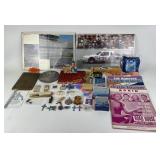 NASCAR Memorabilia, Mother of pearl pendants, and