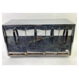 Beauty Ware Metal Wall-Mount Kitchen Canister Set