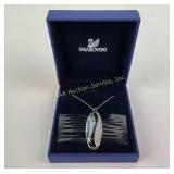 Swarovski Crystal Pendant Necklace with Box