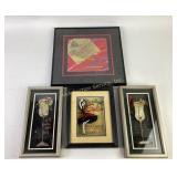 Abstract & Restaurant/Cocktail Framed Art