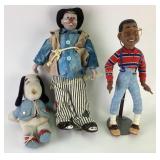 Snoopy Plush, Clown , and Uriel from Family Matter