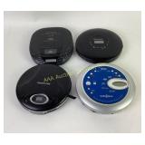 Portable CD Players by Optimus, Truery, Memorex, a