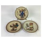 M.I. Hummel Annual Plates 1972-1974 by Goebel, Wes