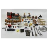 Lead Toy Solider Figurines and Novelty Items with