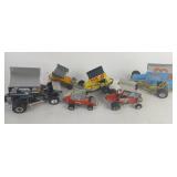 Sprint Car Diecast Models with Advertising Decals
