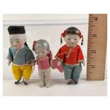 Chinese Porcelain Cupie Dolls Spoon