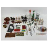 Glass & Metal Owls, Eclectic Assortment of Figurin