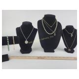 Costume Jewelry Necklaces and Bracelets