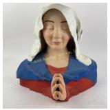 The Virgin Mary outdoor statue. Very heavy. Good