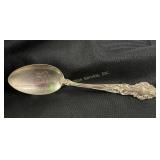 Sterling souvenir spoon Fort Wayne Court House