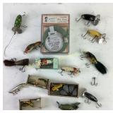 Fishing Lures and Fly Line Including Heddon, Arbog