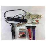 Power Strips, Ice Scrapers, Spark Plugs, Tripod, W