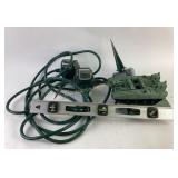 1984 Hasbro Tank Toy, Lawn Spike Timers, and Alumi