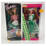 Special Edition Irish Barble in box, Vanna White