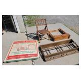 Carom Board, Childs Folding Wooden Chair, Wooden R