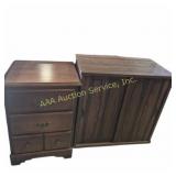 Wood Night Stand (20 in. W x 16 in. D x 28.5 in