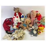 Large vintage toys Barbie, Elmo, Bugs Bunny,