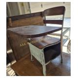 Wood & Metal Student Desk