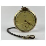 10k gold filled Elgin 542 17 jewel pocket watch,