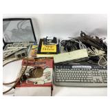 Logitech Color Scanner, HP Internet Keyboard, Soft