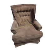 Swivel Rocking Chair, Brown