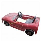 Kids Pedal Car Chevrolet Corvette Red