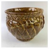 Diamond point cushion quilted 1480 McCoy planter