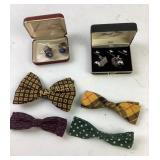 Swank cufflinks in case, beau brumell and ornand
