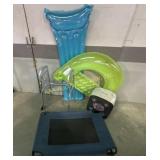 Inflatable Pool Loungers, Target Archery Block, Ad