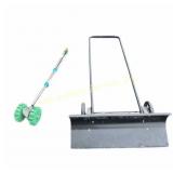 Hand Seeder & Wheeled Snow Pusher