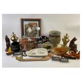 Art Glass Bowl, Winnie the Pooh, Golf Ashtray