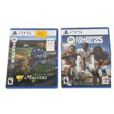PS5 EA Sports College Football 25 and PGA Tour Gam