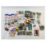 Fishing Tackle Accessories Including Hooks, Bobber