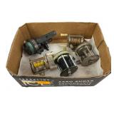 Fishing Reels; Shakespeare, Viking, Quadruple