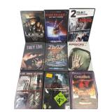 Action, Sci-Fi, and Horror Movie DVDs