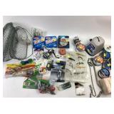 Fishing Gear Including Rods, Reels, Lures, Tackle,