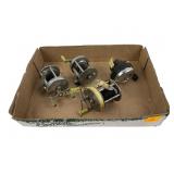 Fishing Reels; Shakespeare, Johnson Models