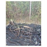 Wrought Iron Stands: Umbrella, Plant, Magazine